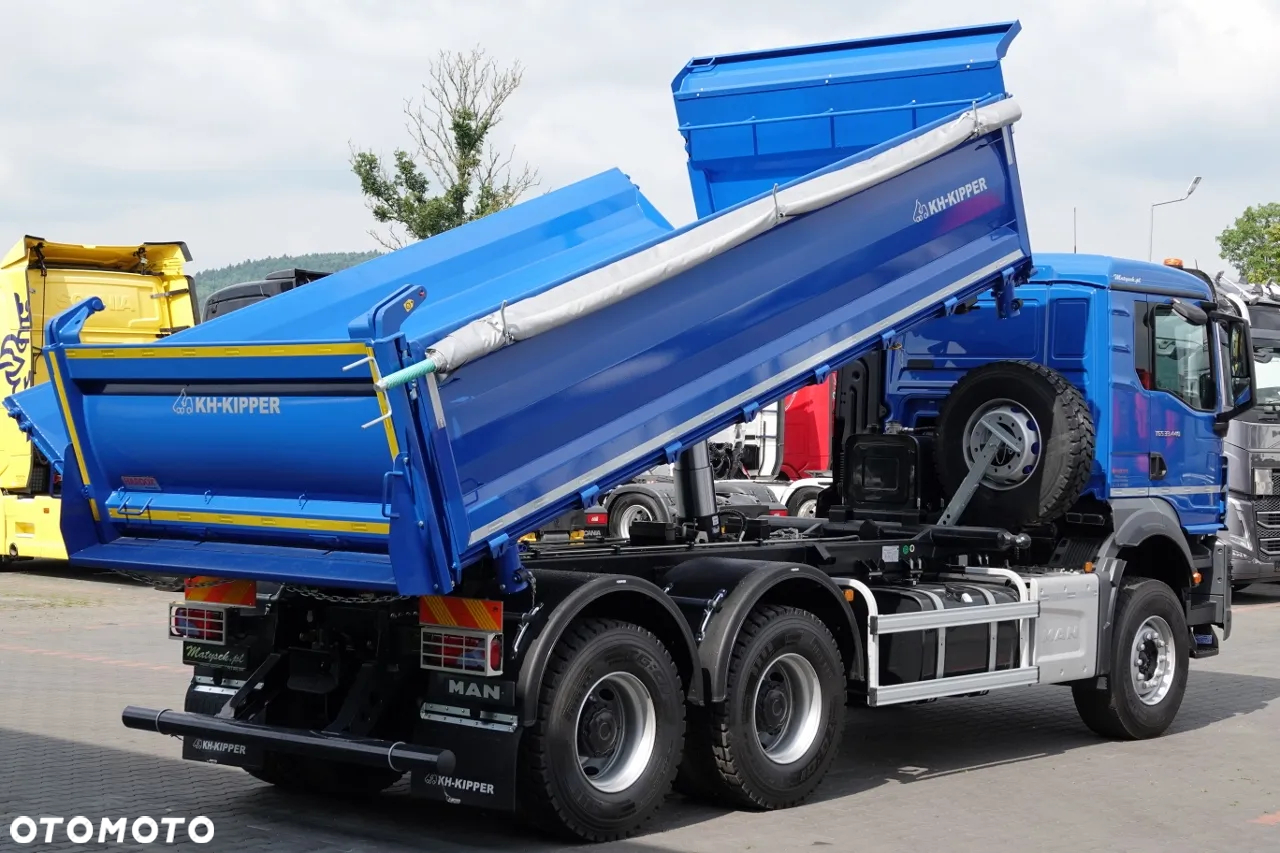 MAN TGS 33.440 / 6X4 / WYMIEŃ SWÓJ STARY NA NOWY / WYWROTKA 3 STRONNA / HYDROBURTA / BORDMATIC / KH-KIPPER / FABRYCZNIE NOWY / DOSTĘPNY OD RĘKI - 5