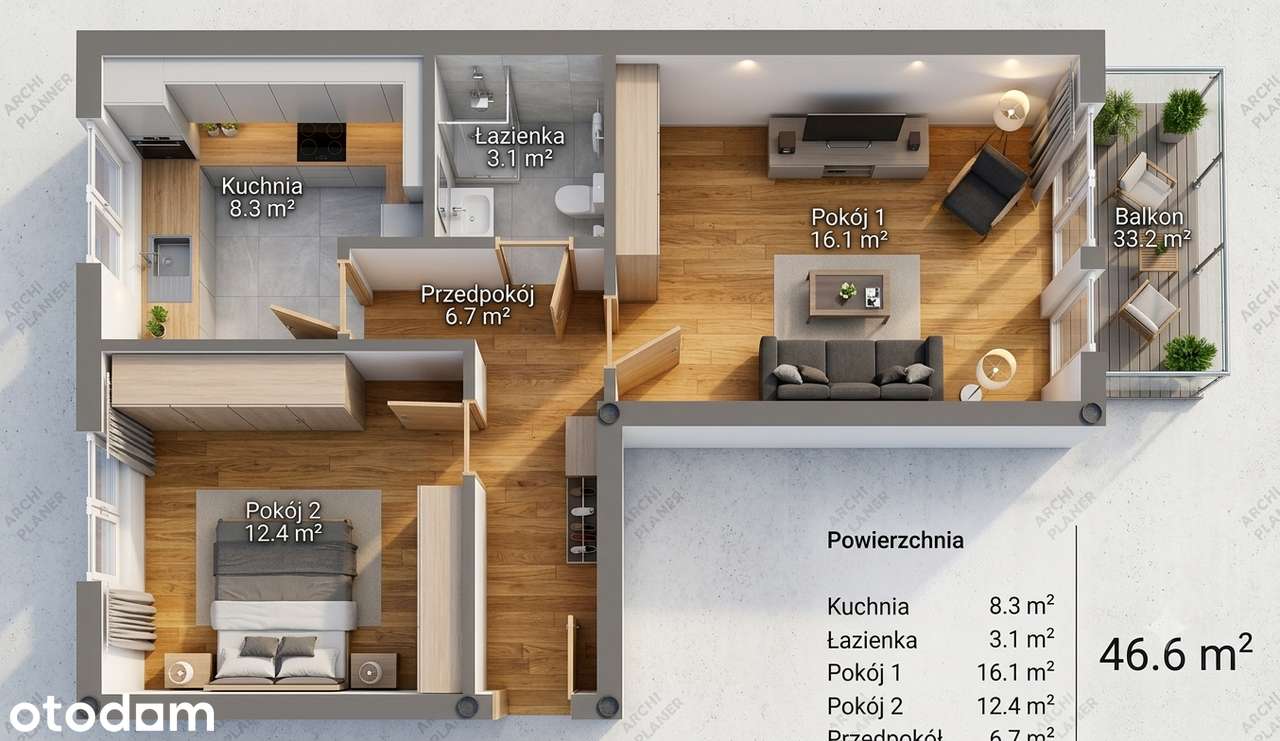 Dąbrowa Górnicza Podlesie, mieszkanie 46m, 2 pokoje, sprzedam, wolne!