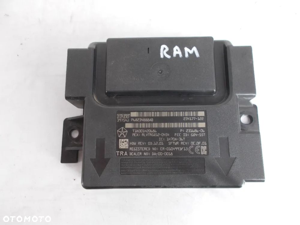 MODUŁ RADIA ANTENA STEROWNIK 68234888AB DODGE RAM - 1