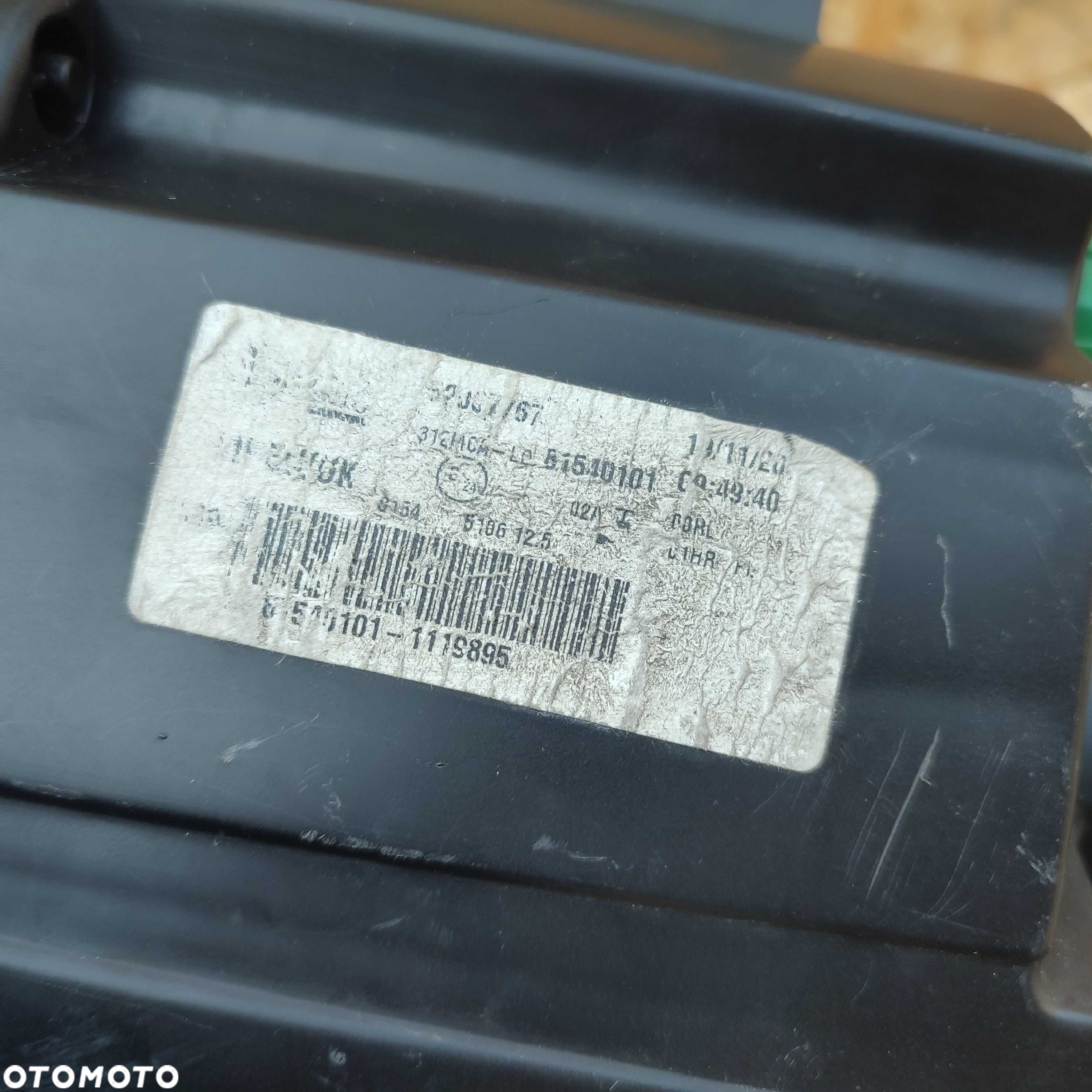 Fiat 500 lift  lampa lewa halogen zderzaka lewy oryginał Europa igła - 5