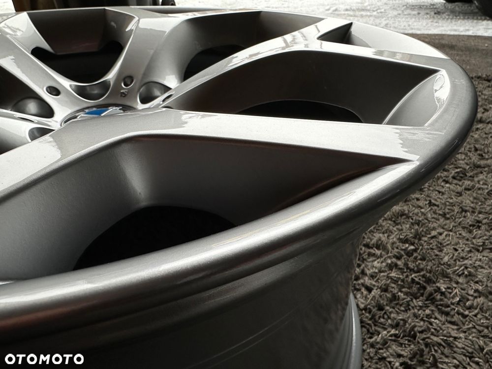 Oryginalne felgi 20 BMW 5x120 X5 E70 E53 F15 X6 E71 F16 F01 E65 Styling 214 SUV 10j ET40 11j ET37 M pakiet 74.1mm srebrne alufelgi - 9
