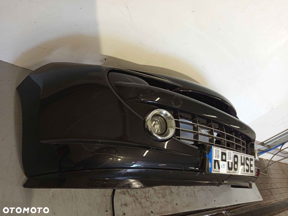 + ZDERZAK PRZÓD PRZEDNI DO PEUGEOT 207 URBAN MOVE EXL CZARNY HALOGENY - 2