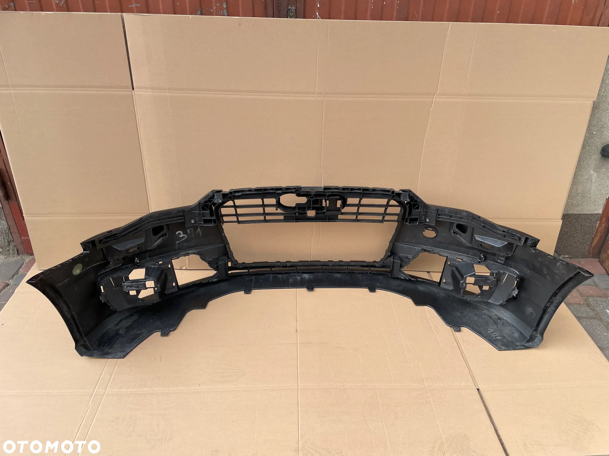AUDI A6 C7 S LINE LZ9Y przód przedni zderzak oryginał w kolor bez malowania - 7