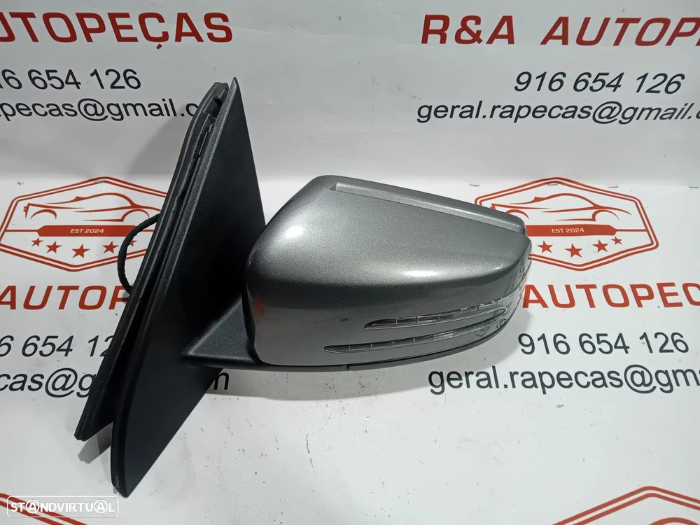 Espelho Retrovisor Esquerdo Mercedes Class A W176 Original - 4