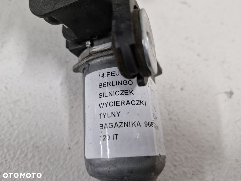 PEUGEOT PARTNER BERLINGO II 2 III 3 SILNICZEK WYCIERACZKI KLAPY BAGAŻNIKA - 4