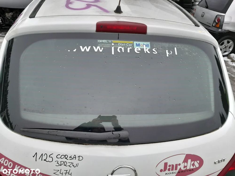 Klapa Tylna Tył Bagażnika Opel Corsa D Z474 3Drzwi - 6