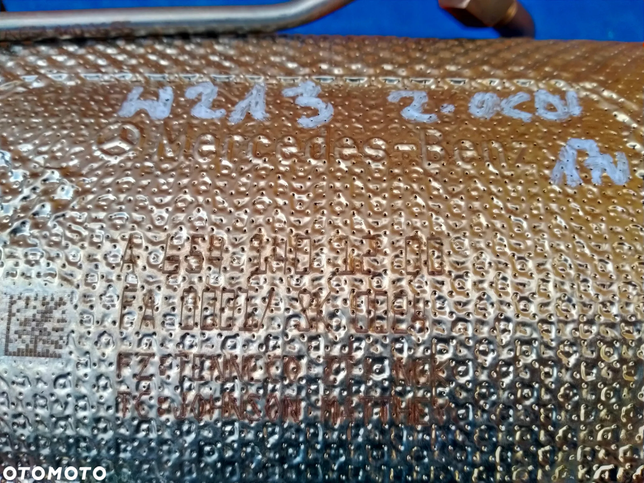 MERCEDES E klasa W213 220d / A6541401200 / FAP ADBlue Filtr Cząstek Stałych Katalizator / DPF / ORYGINAŁ - 3