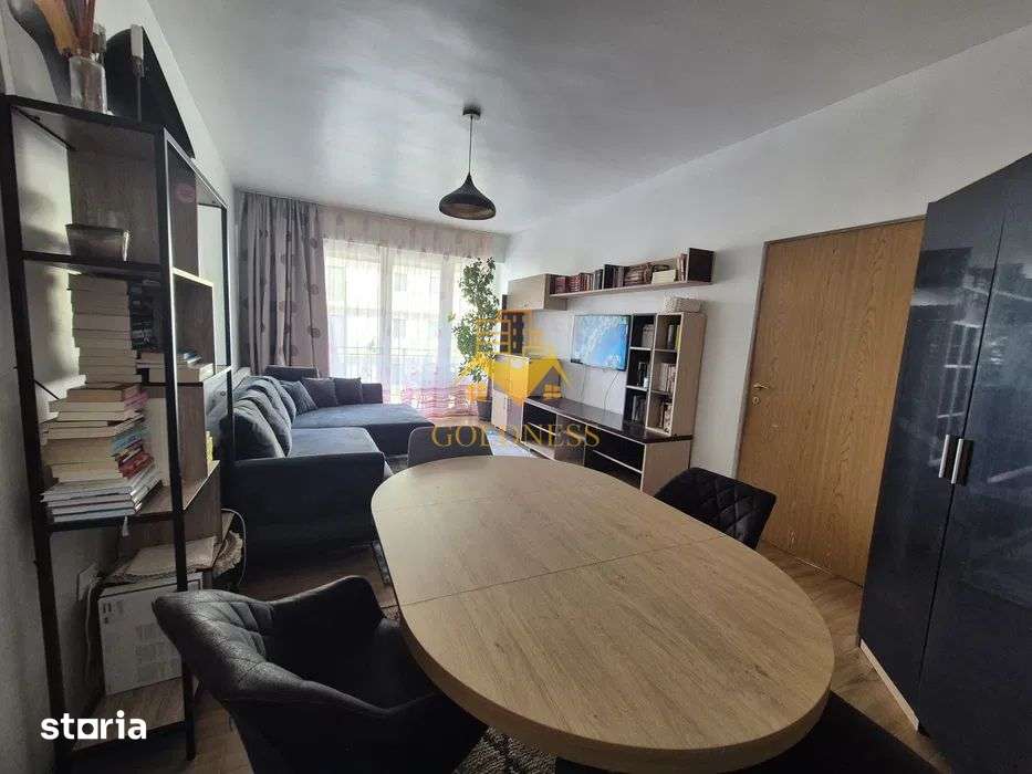 2 camere decomandate, Parcare, Modern, Zona porii, Floresti — fotografia 1