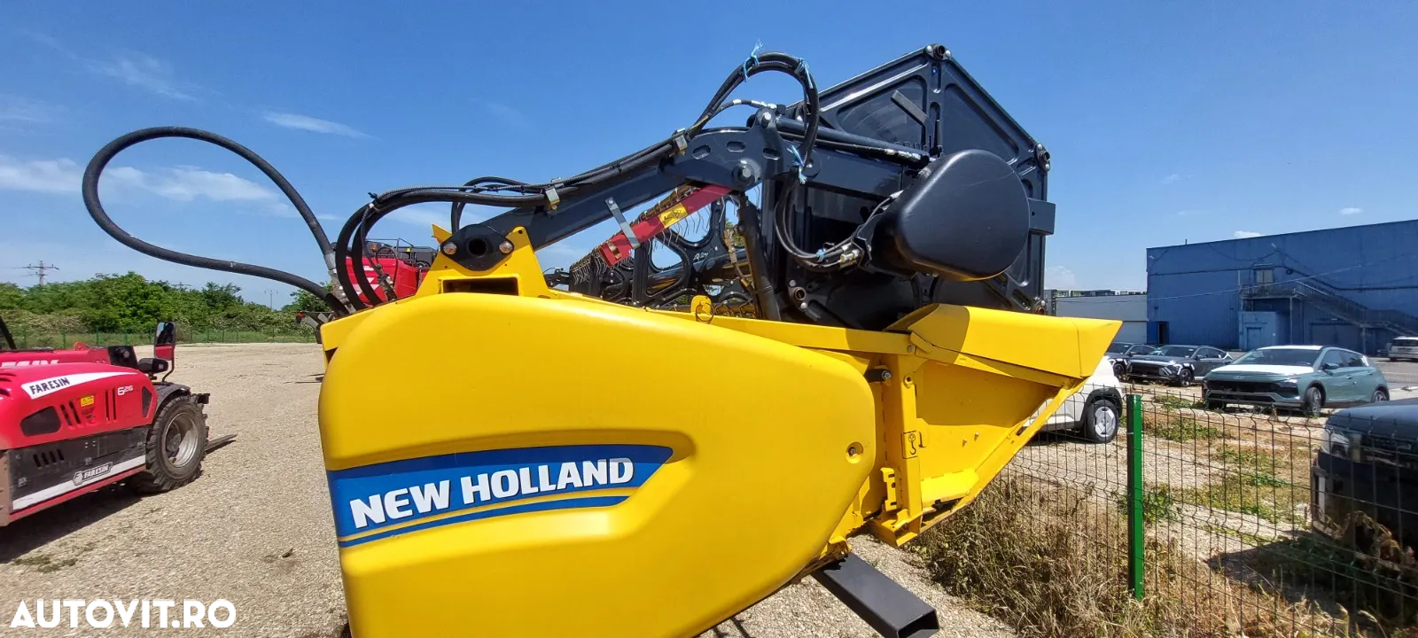 New Holland 760CG 5.48M/18FT VF HEDER PAIOASE CU COCHET DUODRILL 6 JOKER RT CARUCIOR TRANSPORT - 12