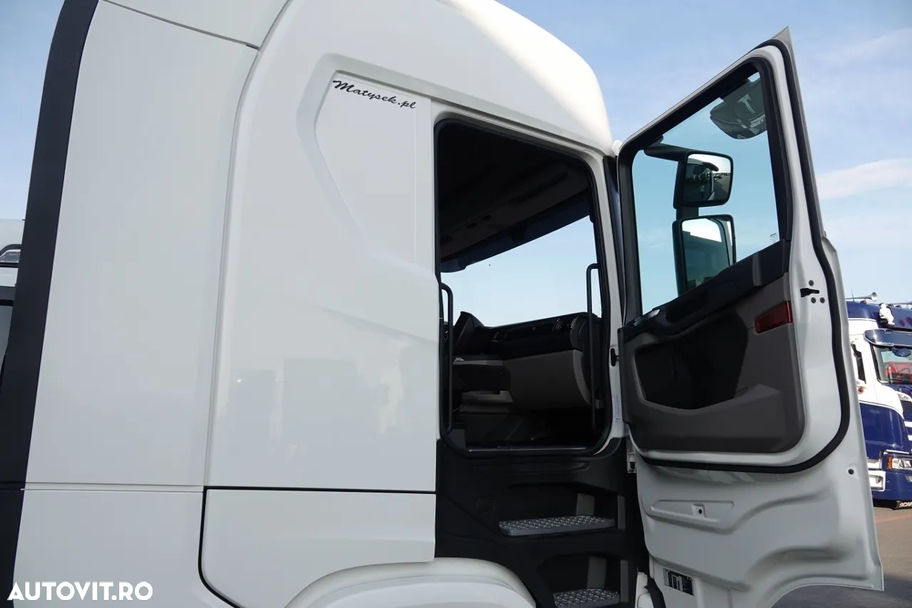 Scania S 450 / S 450 / RETARDER / I-PARK COOL/ ANVELOPE 100% / DUPA CONTRACTUL DE SERVICE / IMPORTAT/ HIDRAULIC / I-PARK COOL / JANTE ALIE / ANVELOPE 100% / IMPORTAT / DUPA CONTRACTUL DE SERVICE - 36