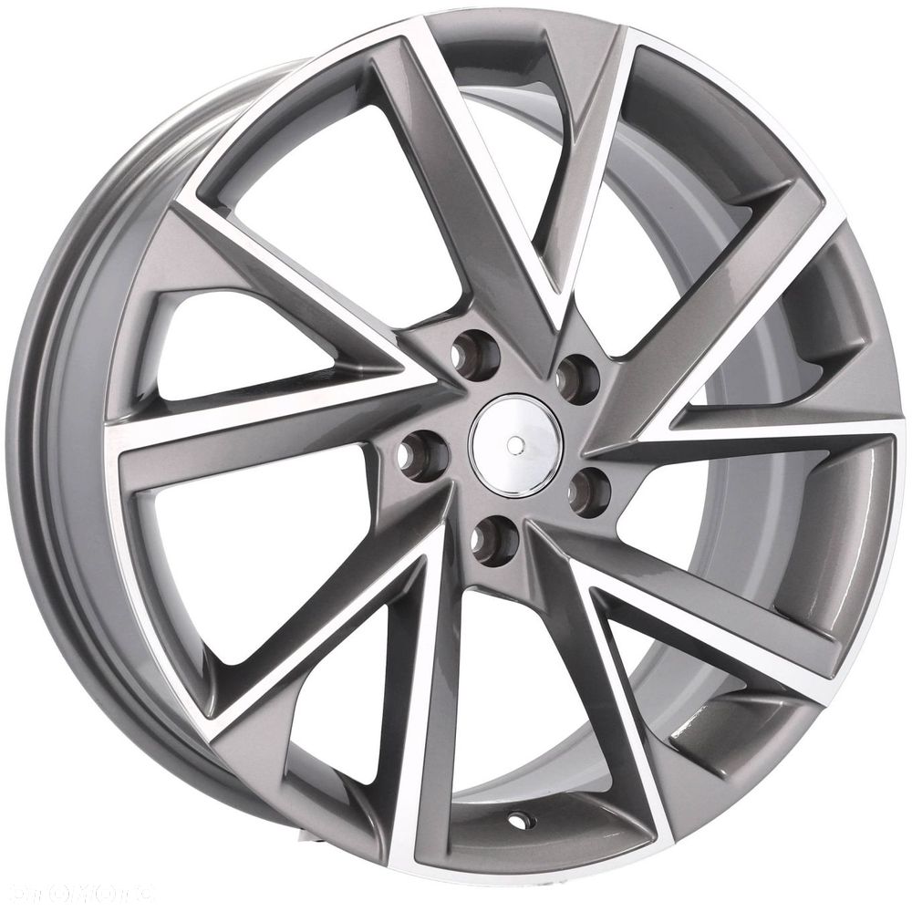 4x Felgi 18 m.in. do SKODA Enyaq Karoq Kodiaq Octavia Scout Superb Yeti VW Tiguan - FE181 (IN0262) - 2