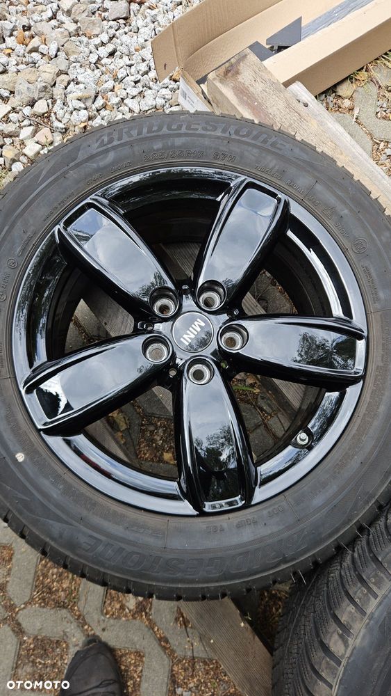 koła aluminiowe 17" MINI COUTRYMEN z oponami - 4