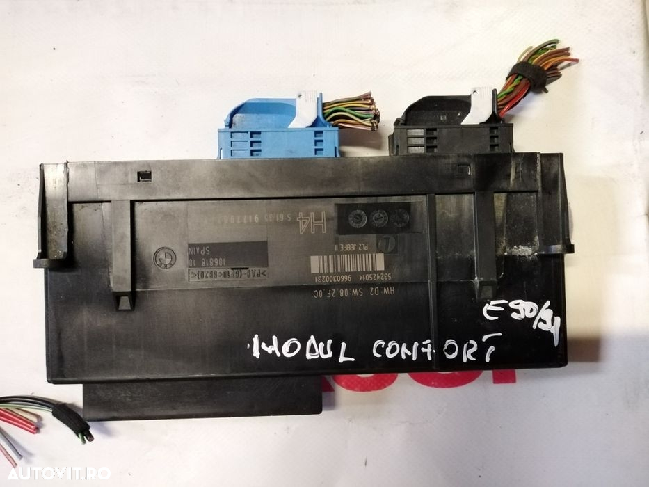 Modul confort BMW Seria 3 E90, E91 3.0D import Germania - 2