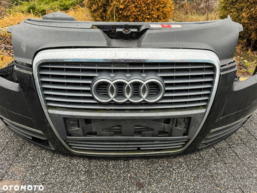 PRZÓD KOMPLETNY ZDERZAK PAS MASKA XENON AUDI A6 C6 LZ9Y - 4