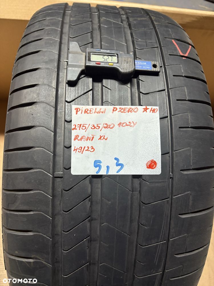 1x 275/35R20 102Y PIRELLI P ZERO PZ4 opona letnia MO * RANT XL 2023 - 2
