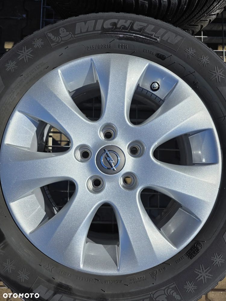 OPEL ASTRA J ZAFIRA C INSIGNIA B 5x115 R16 FELGI ALUMINIOWE CZUJNIKI TPMS - 2