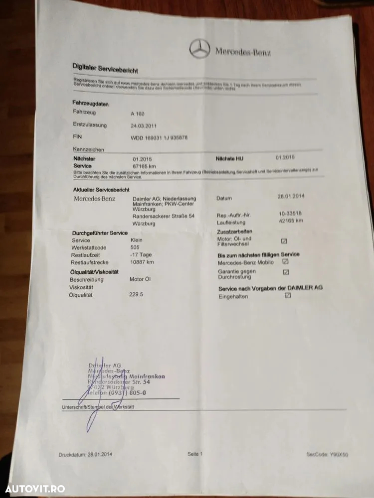 Mercedes-Benz A 160 BlueEFFICIENCY - 37