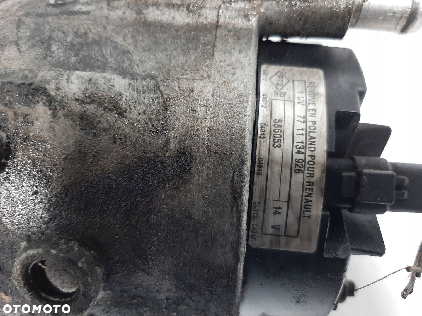 RENAULT ESPACE IV 2.2DCI 05R ALTERNATOR WODNY 7711134926 - 6
