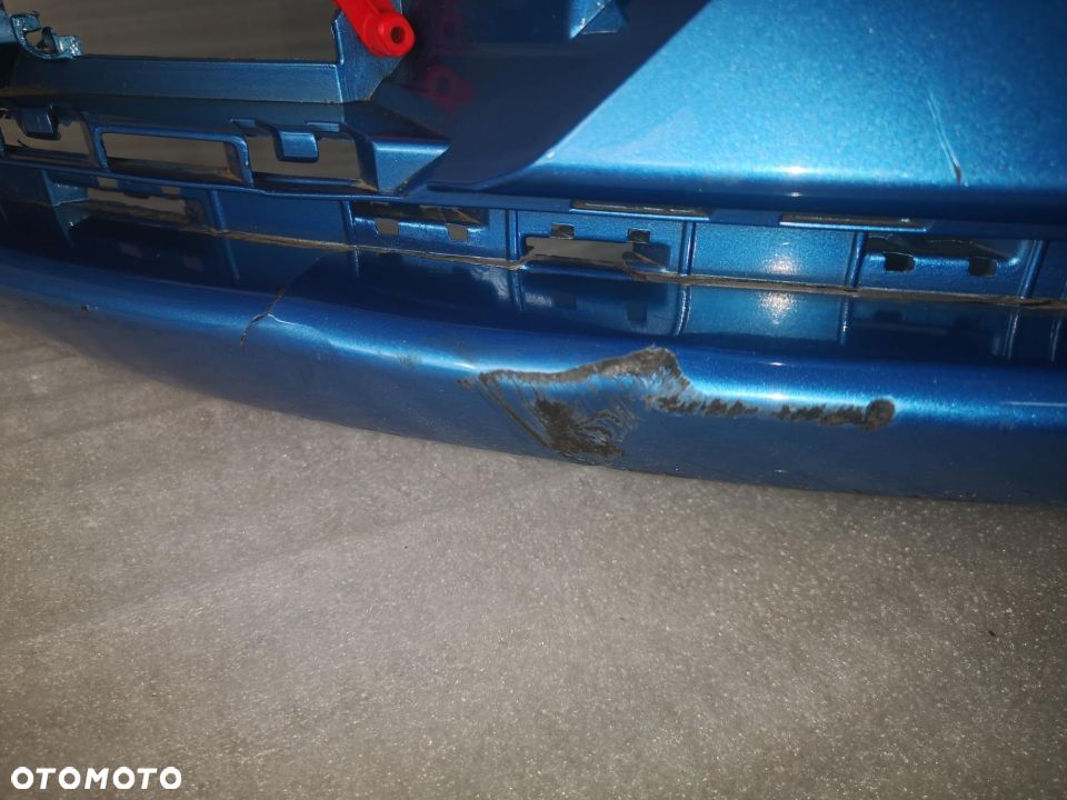 OPEL CORSA E NA 6 X PDC , BŁĘKITNY METALIK ZDERZAK PRZEDNI PRZÓD NR AUKCJI NZ519 - 16