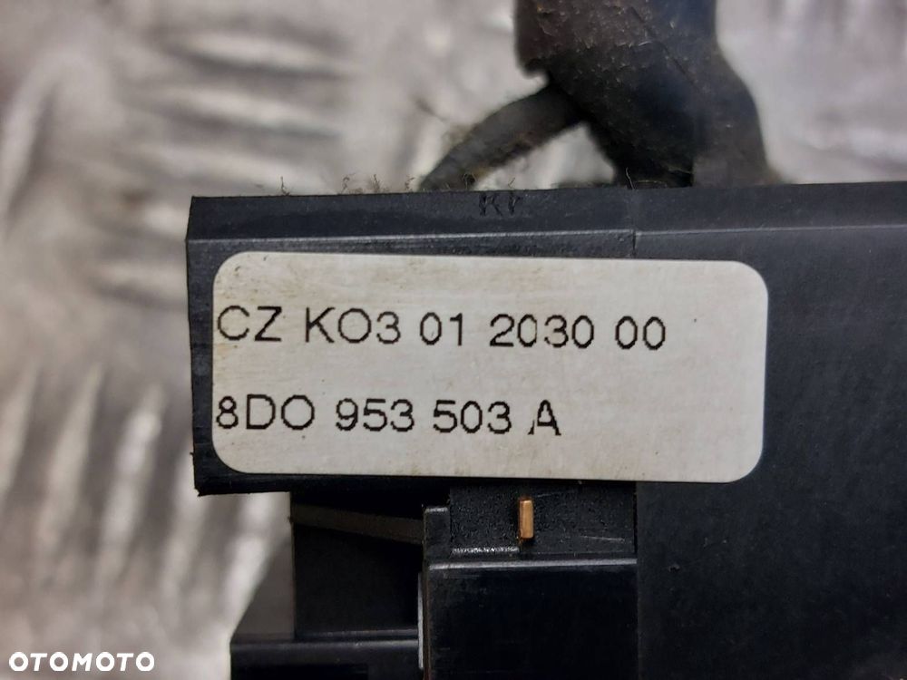 MANETKA PRZEŁĄCZNIK ZESPOLONY TAŚMA AUDI A4 B5 4D0953513D 8D0953503A - 3