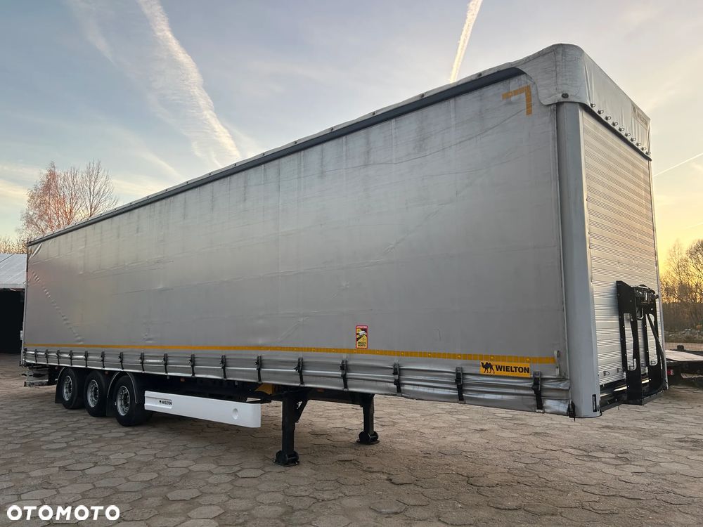 Wielton FIRANKA MEGA / OSIE SAF / 2022 ROK / PODNOSZONA OŚ / PODNOSZONY DACH !! FIRANKA MEGA R 19.5 / DACH PODNOSZONY REGULOWANY / OSIE SAF / OŚKA PODNOSZONA !! - 24