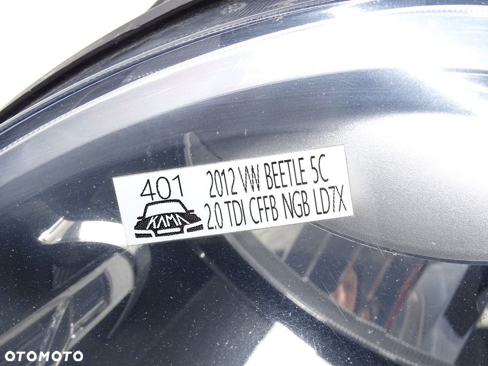 LAMPA LEWY PRZÓD LEWA PRZEDNIA VW BEETLE 5C 5C2941005 - 9