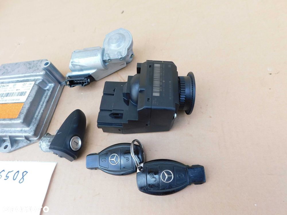 Stacyjka 2 kluczyki rygiel Mercedes Sprinter 906 Crafter A9065456508 OEM - 2