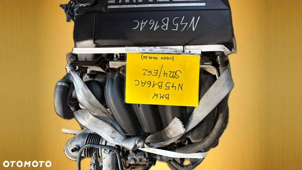 Bmw N45B16AC 1.6 benzyna silnik kompletny z pełnym osprzętem gotowy do montażu VIDEO PRACY SILNIKA - WHATSAPP LUB LINK W OPISIE - 4