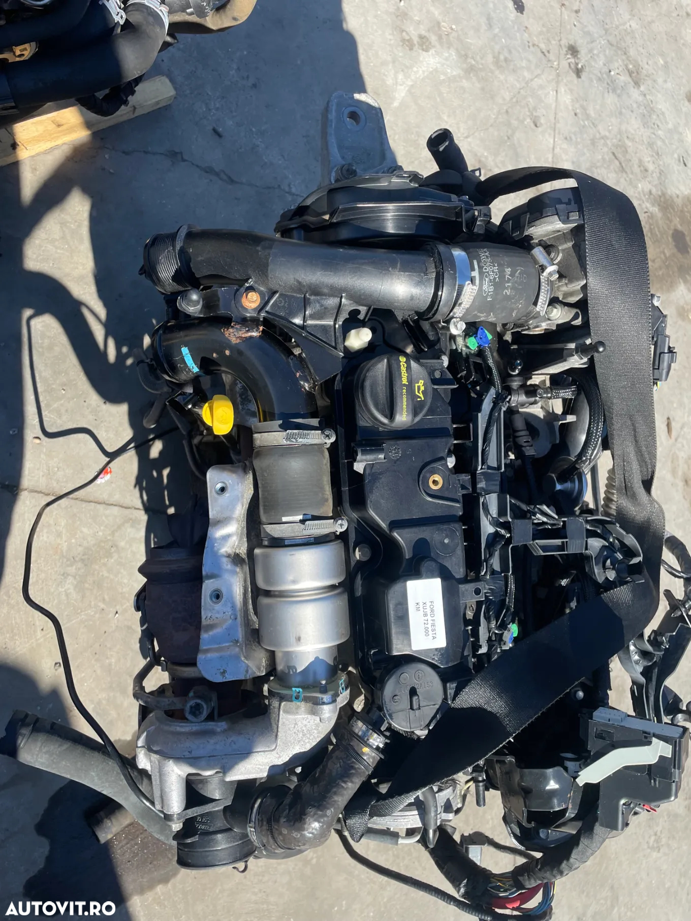 MOTOR FORD FIESTA 1.5 TDCI AN 2016 TIP XUJB - 2