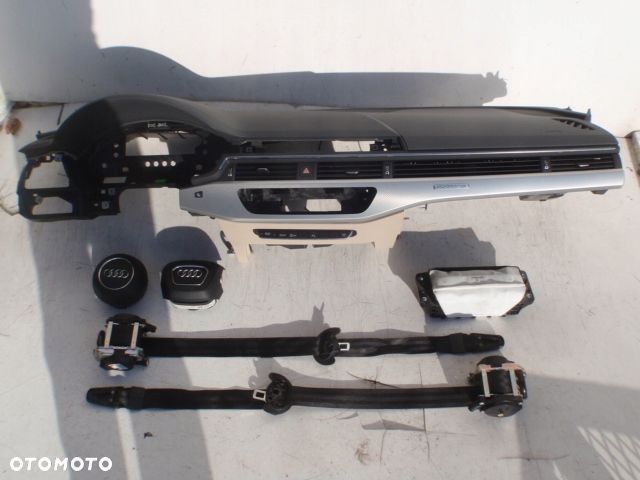 AUDI A5 B9 5F DESKA KONSOLA AIRBAG PODUSZKI PASY - 1