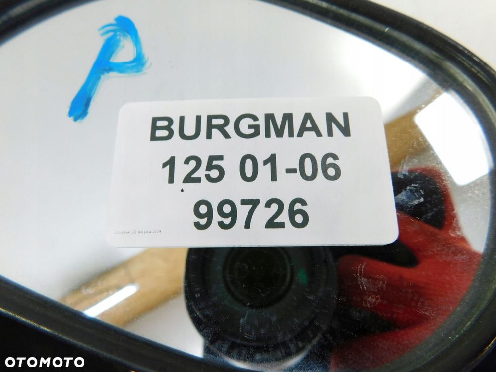 SUZUKI BURGMAN 125 01-06 LUSTERKO PRAWE - 6