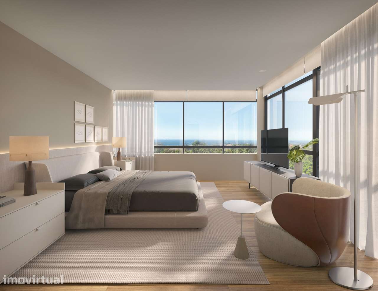 Apartamento T2 com 2 suítes e 2 lugares de garagem no centro de Cascai - Grande imagem: 4/22