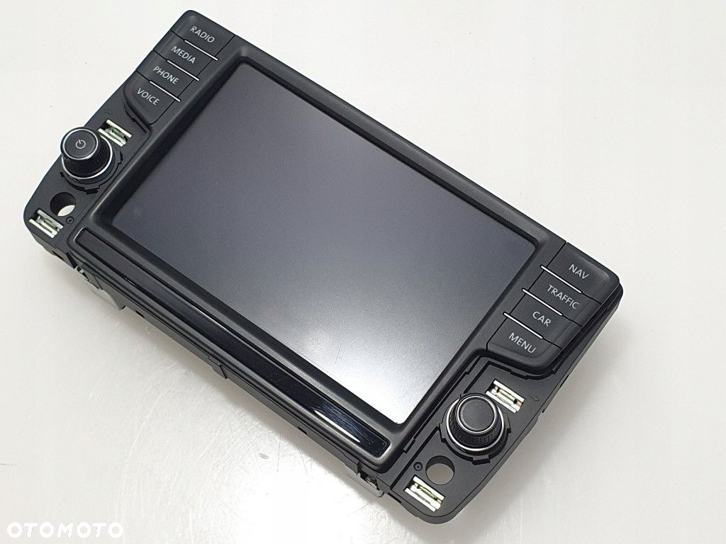 VW GOLF VII SPORTSVAN MONITOR NAWIGACJI MMI EKRAN LCD 5G0919606 SUPER STAN - 3
