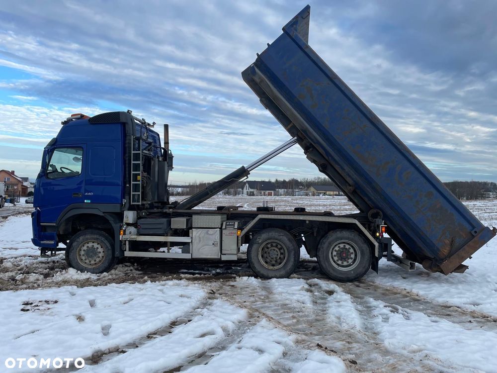 Volvo FM440 wywrotka hakowiec 4x4 6x6 6x4 - 26