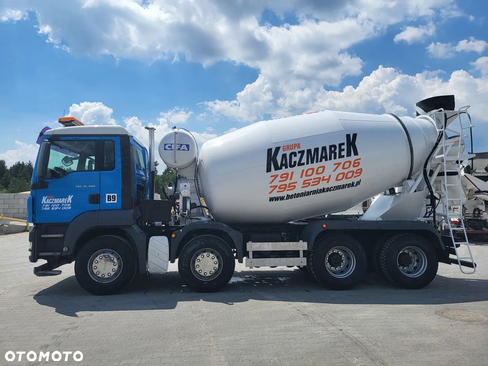 MAN TGS 35.400 Betonomieszarka | Zabudowa 9m3 CIFA - Cena 145.000 do negocjacji - 11