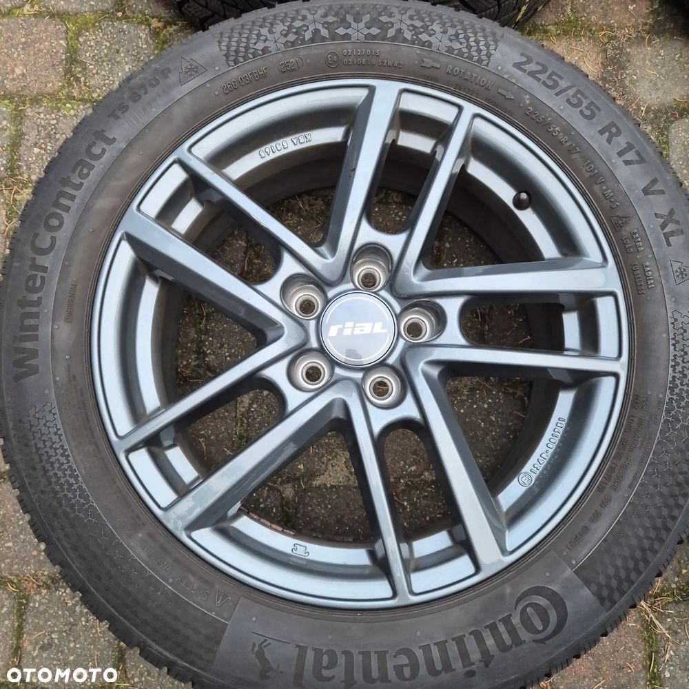 ZIMA KOŁA 225/55 R17 CUPRA SEAT ATECA VW ARTEON T4 PASSAT T-ROC SUPERB - 5