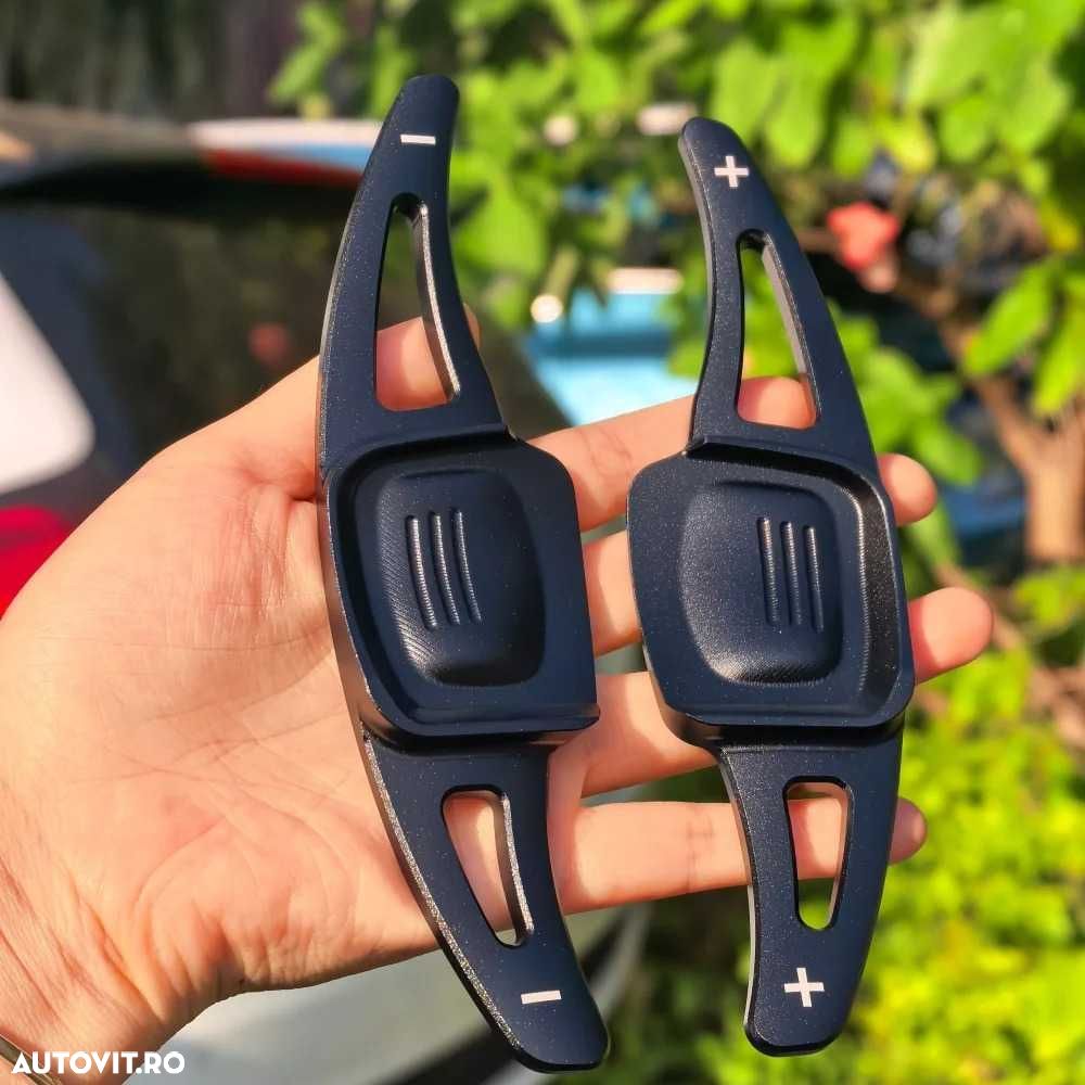 Extensii Padele Volan Model Mare VW Golf 7 8 Jetta Passat Tiguan Polo - 9