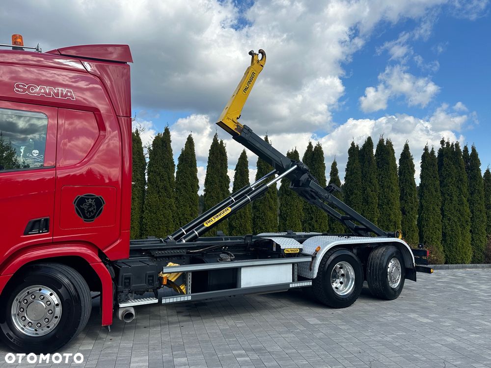 Scania / R500 / 6X2 / HAKOWIEC / Oś-SKRĘTNA-PODNOSZONA / - 14