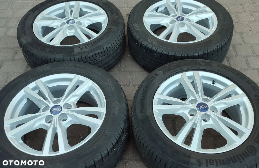 Felgi Aluminiowe Oryg. Ford Kuga S-MAX Galaxy 17 Cali 5x108 7,5Jx17 Et 55 EM2C-1007-A1A Czujniki Tpms  Ideał !! Starogard Gdański - 1