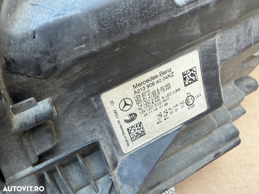 faruri Mercedes E class W213 far stanga Mercedes W213 high Performance - 4