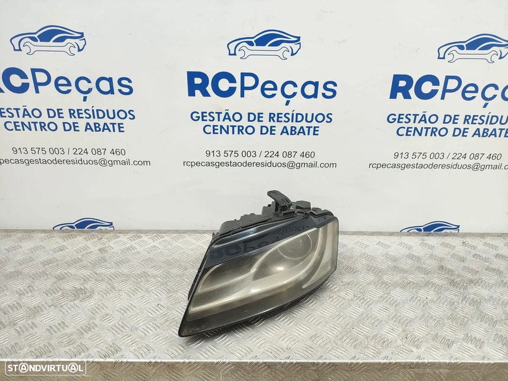 Otica Farol Frente Frontal Esquerda A5 8T Xenon Original VAG Audi 8T0941003M - 3