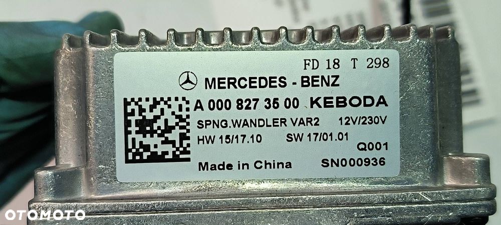 MODUŁ MERCDES-BENZ SPRINTER 907 A0008273500 - 3