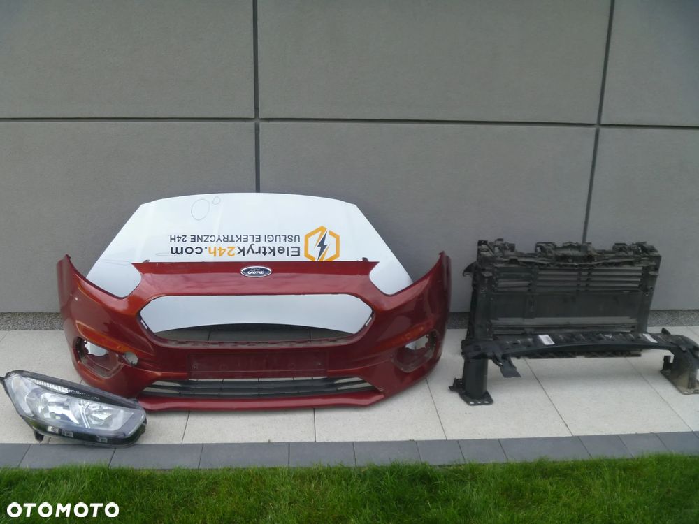 FORD TRANSIT COURIER ZDERZAK PRZEDNI ATRAPA  ORYGINAŁ - 14