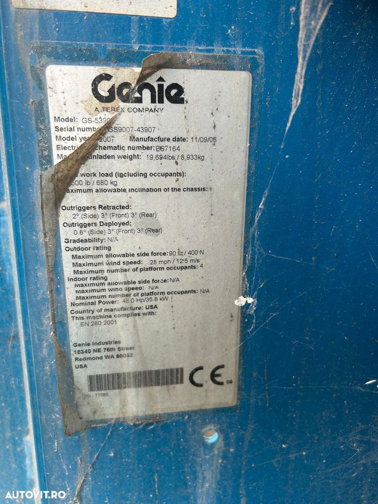 Genie 5390 - 5