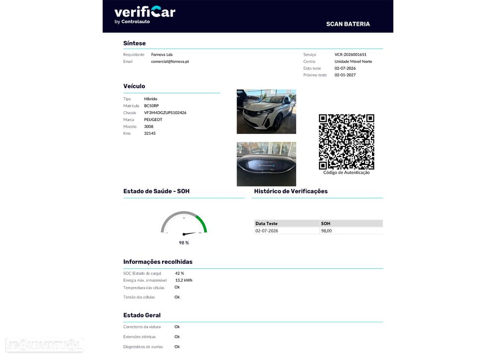 Peugeot 3008 1.6 Hybrid GT e-EAT8 - 3