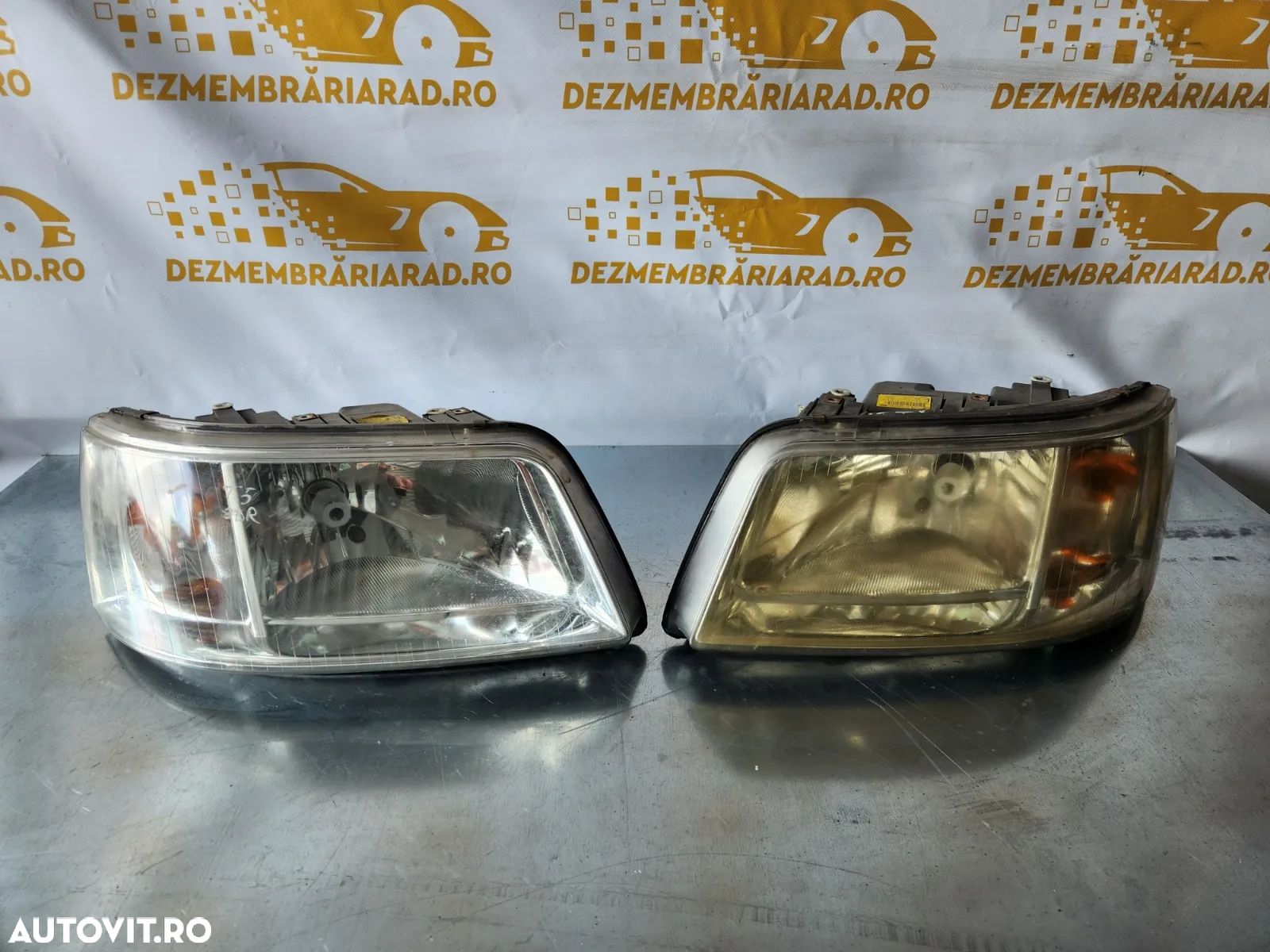 Faruri Far Stanga Dreapta Vw Transporter T5 Volan Stanga Europa Stanga Usor Matuit - Dezmembrari Ar - 1