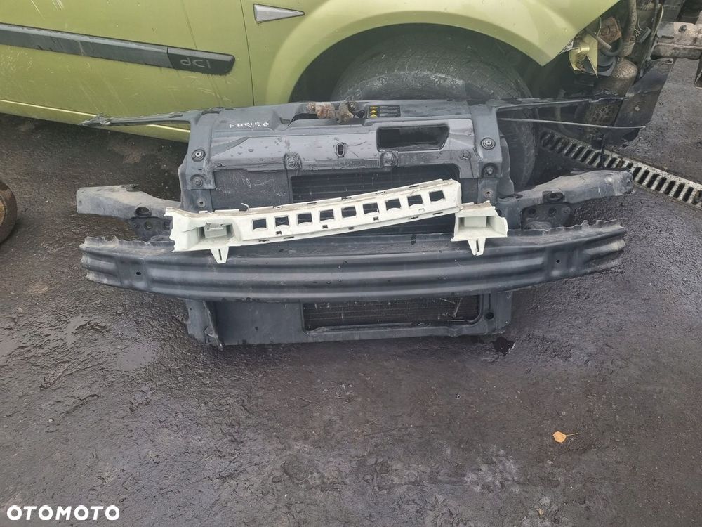 SKODA FABIA I 99-08 1,4 B pas przedni komplet chłodnic * - 2