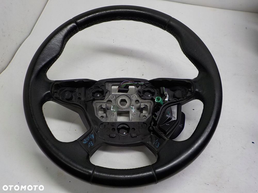 FORD C-MAX MK2 II CMAX FOCUS MK3 III KIEROWNICA SKÓRA MULTI - 1