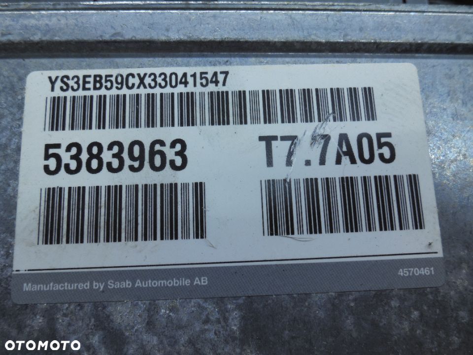 KOMPUTER SILNIKA SAAB 9-5 95 2.0 2.3 T 5383963 - 2
