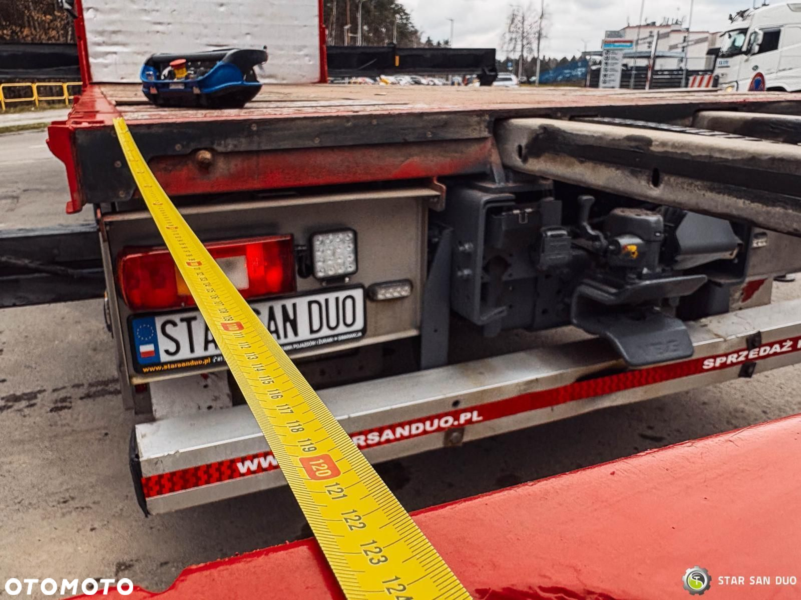 Volvo FH 550 8x2 HMF 8520 FLY JIB Wciągarka HDS Żuraw - 24